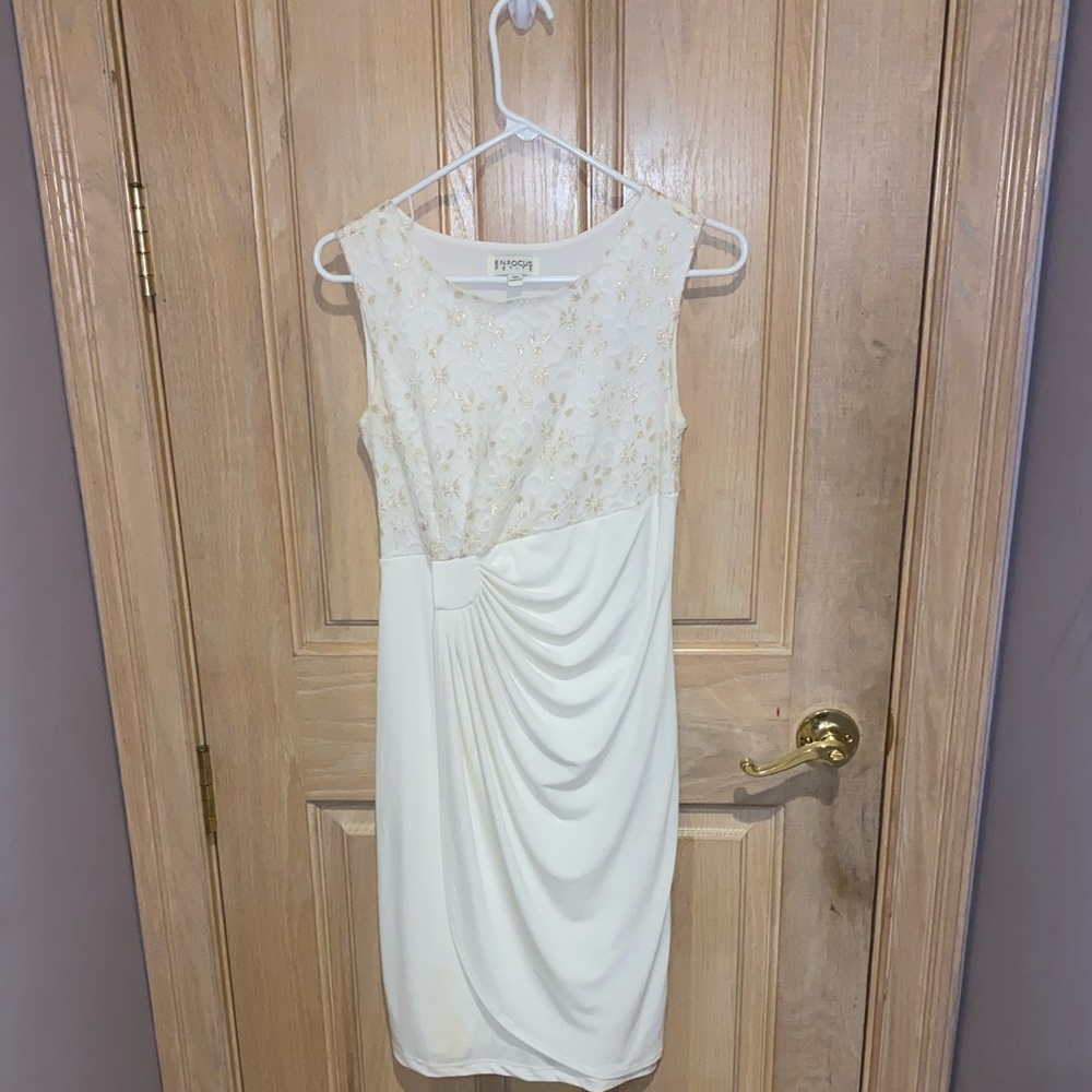 White Petite Dress